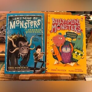 Billy & the Mini Monsters & Leo’s Map of Monsters Brand New!  PB